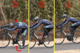 これでもう立ちごけしない！ クリートの外し方