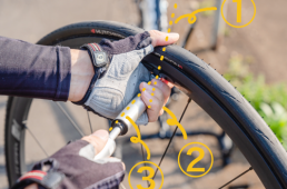 安全・確実・迅速に路上パンク修理する方法