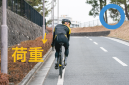 ロードバイクでふらつかない後方確認のコツ