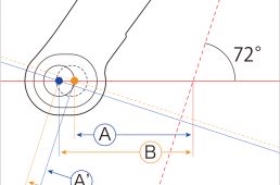 OnebyESU「OBS-RBD1.25TH」ディスクロードバイクのカーボンフォーク
