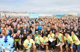 【千葉県】九十九里トライアスロンに「チームCHINTAI」が挑戦！