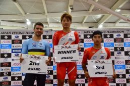 チームブリヂストンサイクリングの窪木、橋本とサポート選手・梶原の優勝コメント/2019JTC