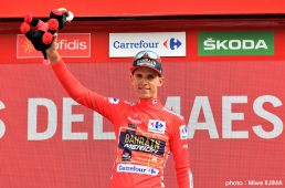 新城のルームメイト、トゥーンスがリーダージャージ　ブエルタ第6ステージ