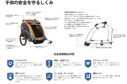 バーレー自転車用ベビーカーが「キッズデザイン賞」を受賞