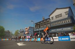 ズイフトがステアリング機能とロード世界選2019の公式コース詳細を発表