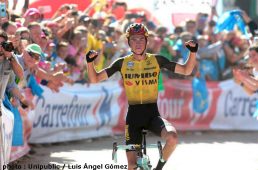 頂上ゴールのブエルタ・ア・エスパーニャ2019第15ステージでクースが区間初優勝