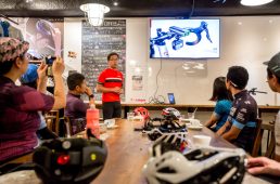 ガシロン×サイクルスポーツ　ナイトライド