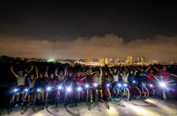 ガシロン×サイクルスポーツ　ナイトライド