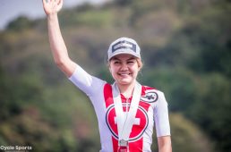 女子2位になったフライ