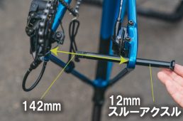 ディスクロードのリヤエンドまわり