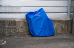 輪行袋を置くときの配慮