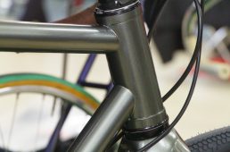 ガンウェルグラベルロードヘッドチューブ溶接部