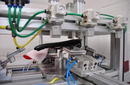 ビオレーサーのパッド開発風景