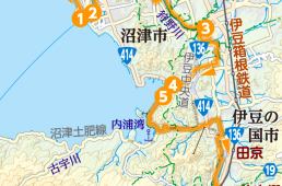 海と狩野川満喫コース