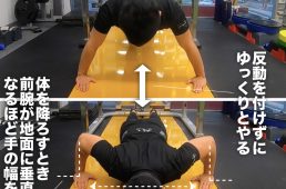 プッシュアップのやり方その2