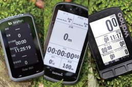 GPSサイクルコンピュータ