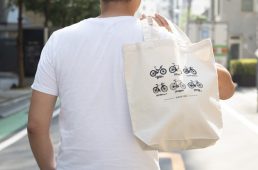 サイクルスポーツオリジナルトートバッグ