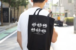 サイクルスポーツオリジナルトートバッグ