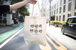 サイクルスポーツオリジナルトートバッグ
