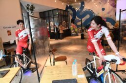 サイクルストリート新虎通り