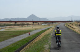 守山市サイクリング