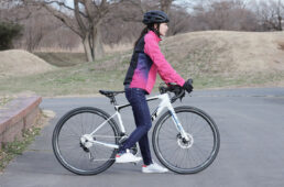 自転車のこぎ出し