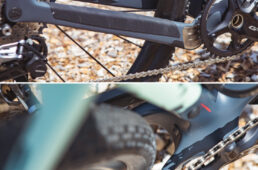 グリズルのチェーンステー