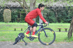 サドルの適切な位置に座る