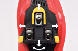 シマノのSPD-SLクリートの調整幅