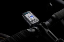 エレメントボルトをバイクに取りつけた状態