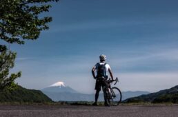 富士山とシシャチョー
