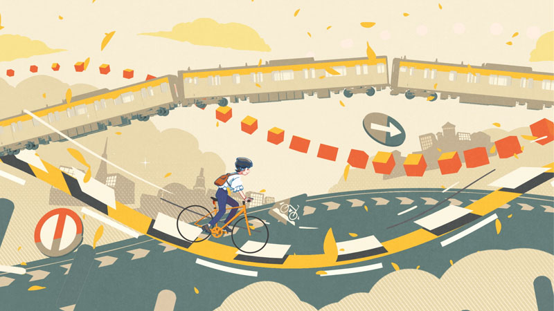 自転車に乗り換えよう