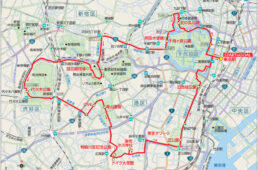 東京サイクリングコース1マップ