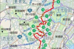 東京サイクリングコース2の地図
