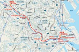 東京サイクリングコース3の地図