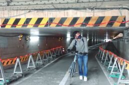 高輪橋架道橋下のトンネル