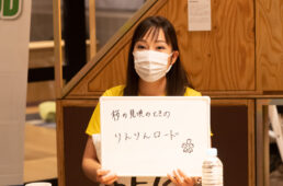 トークセッションするもえさん