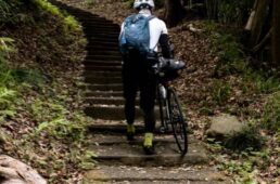 集落の中の旧道