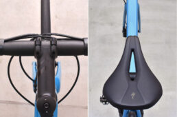 ロードバイクのサドルとハンドルをまっすぐセットする方法