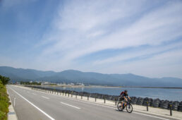 佐渡島で大人のサイクリング