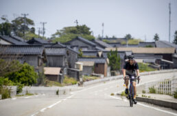 佐渡島で大人のサイクリング