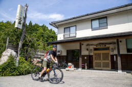 佐渡島で大人のサイクリング
