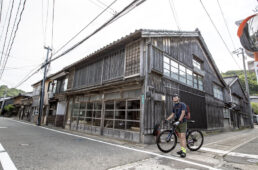佐渡島で大人のサイクリング