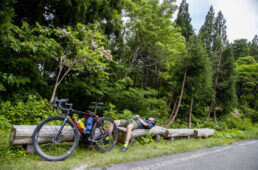 佐渡島で大人のサイクリング