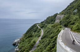 佐渡島で大人のサイクリング