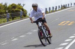 メーコン2.0を被ってスポーツライド