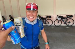 輪行する前にとりあえず乾杯