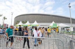 リオのベロドローム入場口