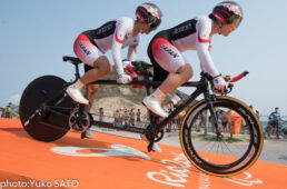 タイムトライアル［女子B］鹿沼・田中ペア