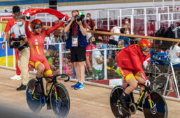 東京五輪トラック競技チームスプリント女子中国チーム